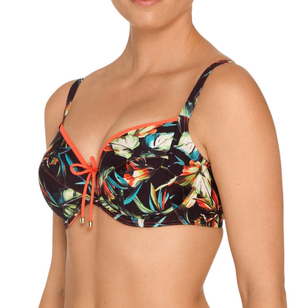 PRIMA DONNA SWIM BILOBA Bikini Full Cup Top Balcony Padded US 34DD EU 75 UK 34